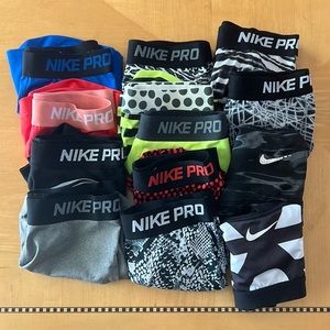 Like new nike pros 11 shorts 2 sports bras